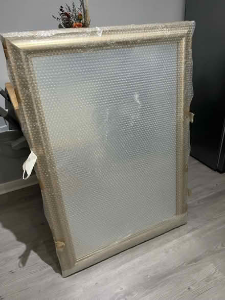 Photo of free Large gold framed mirror (Manningtree CO11) #1