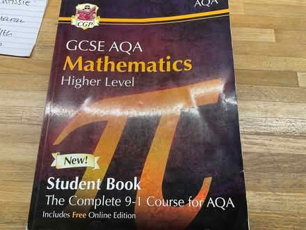 Photo of free Aqa maths higher level book (Chalfont St Peter SL9) #1