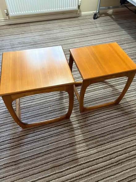 Photo of free 2 Stackable Side Tables (DA11) #2