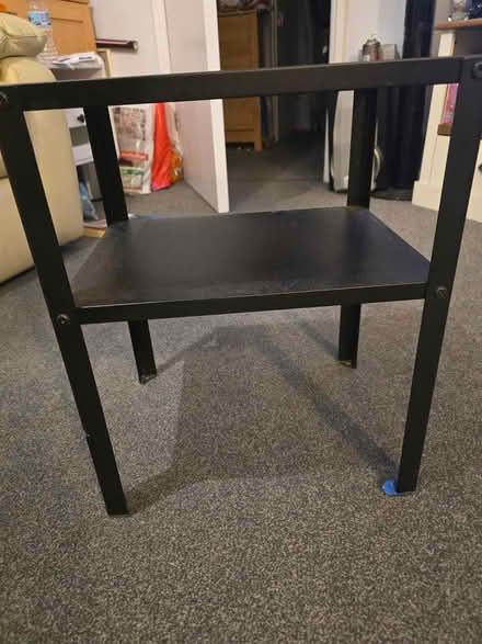 Photo of free Black metal side table (Redhill- RH1) #2