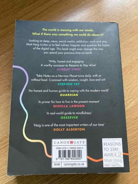 Photo of free 2 Matt Haig books (Ballards CR2) #4