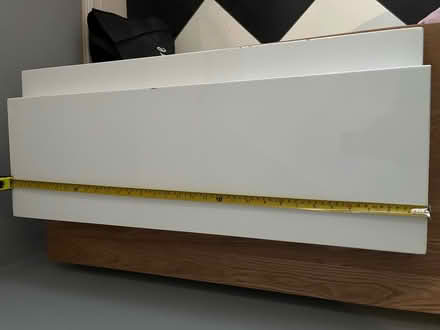 Photo of free 2 white ikea wall shelves (Heaton Chapel SK4) #1