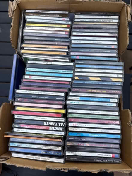 Photo of free Large box of cds (TW7) #1