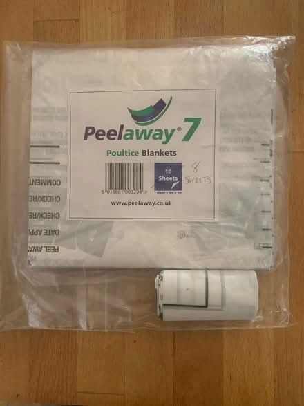 Photo of free Peelaway 7 Poultice Blankets (Ewell, KT19) #1