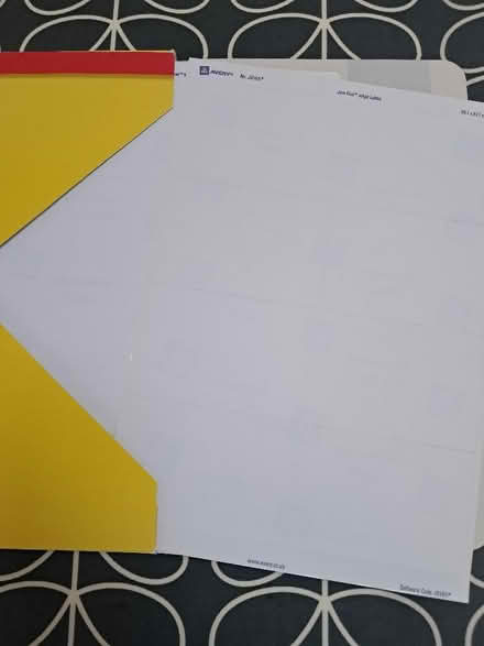 Photo of free Printer labels (Kennington OX1) #2