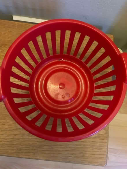 Photo of free Red plastic bucket, top diameter 25cm (Barkham RG41) #2