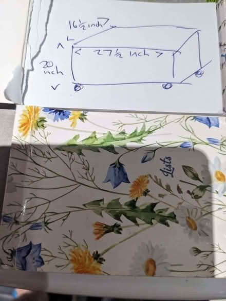 Photo of free Wooden storage box on wheels upcycling project. (IP3) #2