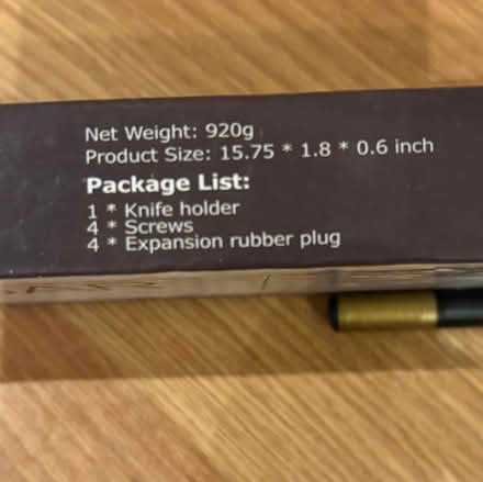 Photo of free Magnetic knife holder (Twickenham TW2) #2