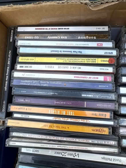 Photo of free Large box of cds (TW7) #4