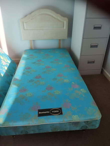 Photo of free Single bed base and headboard (Hockley Heath CP B94) #1