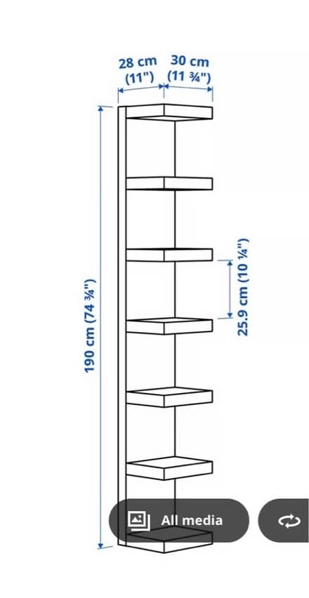Photo of free IKEA Lack Wall Shelf (New Malden KT3) #2