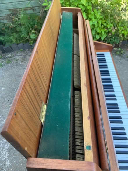 Photo of free Upright Kemble piano and stool (CW8 3PE) #4