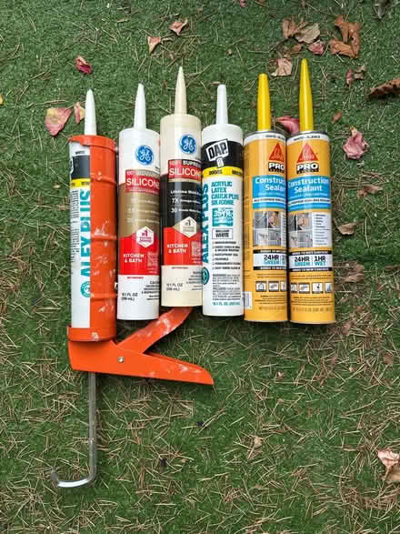 Photo of free Caulking gun and misc caulks (West Seattle) #1