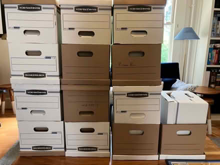Photo of free 35 Moving / Storage boxes (Presidio) #2