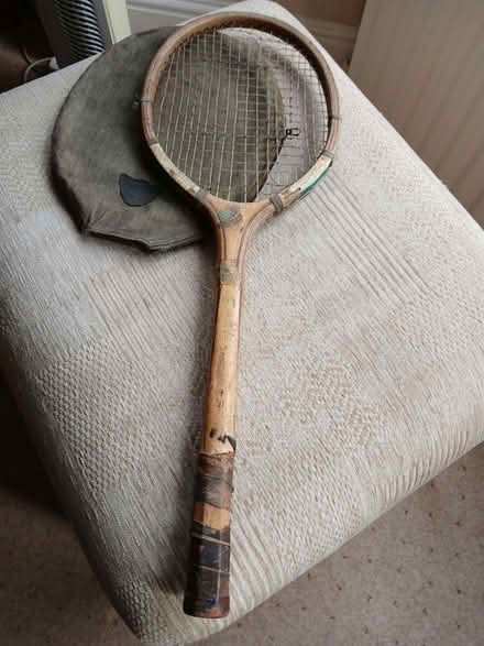Photo of free Wooden tennis raquet (Middlewood S35) #1