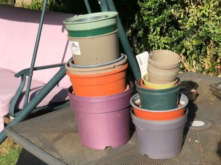 Photo of free Plastic plant pots (Kingsthorpe) #1