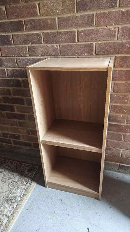 Photo of free Oak effect bookcase / storage (dellfield AL1) #1