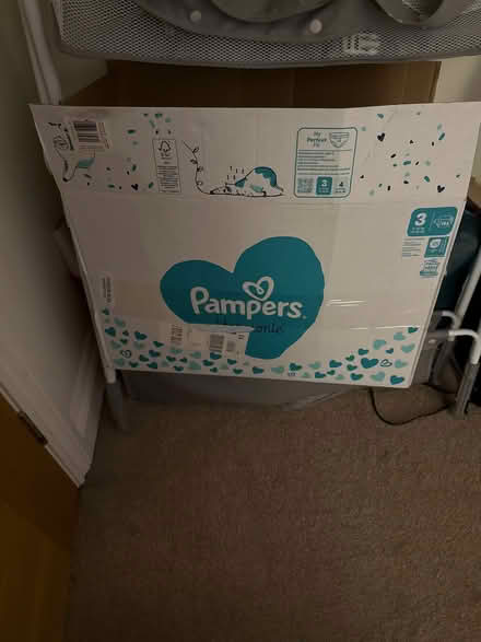 Photo of free Pampers Nappies Size 3 - One Carton (Acton W3) #1