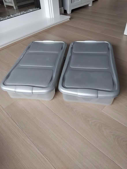 Photo of free Storage box with wheels (Wigan WN3) #1