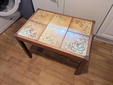 Photo of free Coffee table with tiles top (M20 Withington) #1