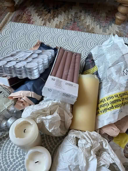 Photo of free Selection of candles and holders (SE20) #2