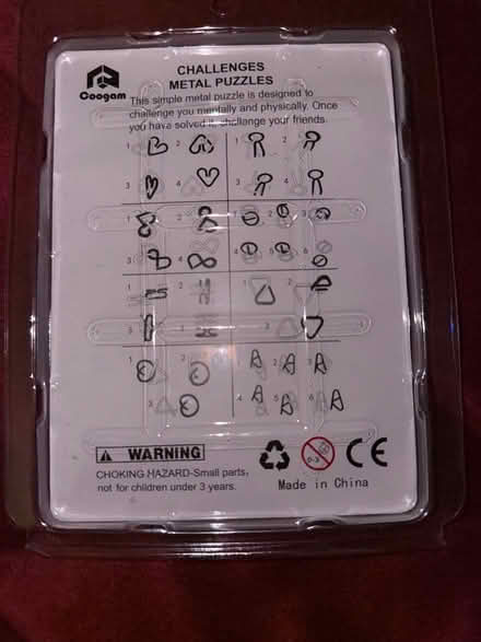 Photo of free Metal puzzles (Whempstead SG12) #2