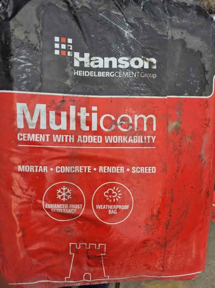 Photo of free 10 bags of cement (Purley, Surrey) #1