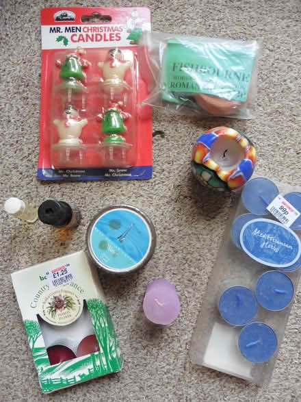 Photo of free Candles, burner oil, etc (Sheddingdean RH15) #1