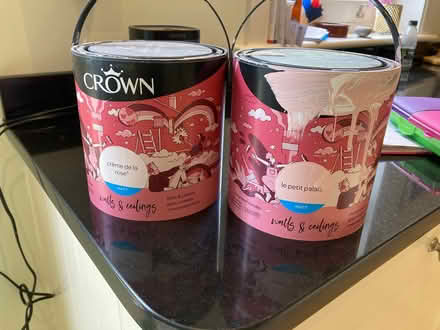 Photo of free Pink paint for walls and ceilings (Crowthorne RG45) #1