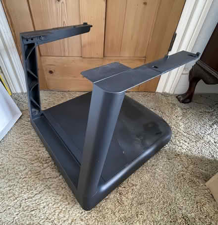 Photo of free Metal TV stand on casters (Bognor Regis PO21) #1