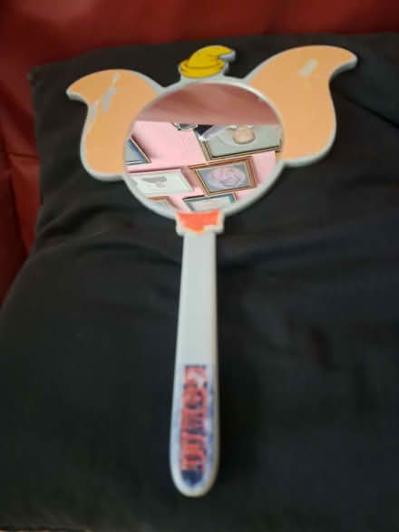 Photo of free childs dumbo hand mirror & nap queen door plaque (Marton Bank FY3) #1