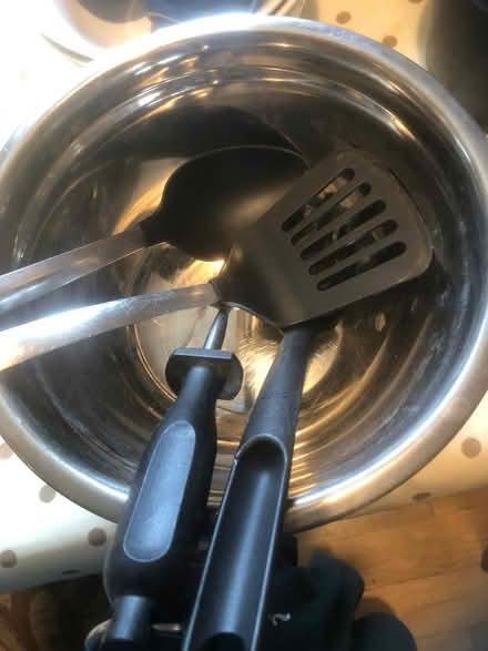 Photo of free Stainless steel bowl and kitchen utensils HG2 (Harrogate HG2) #1