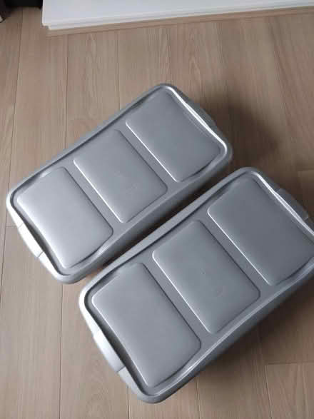 Photo of free Storage box with wheels (Wigan WN3) #2