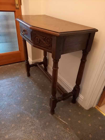 Photo of free Oak Sidetable (Alfrick WR6) #3