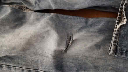 Photo of free Scruffy ripped and faded Maine men's jeans (Heacham PE31) #2