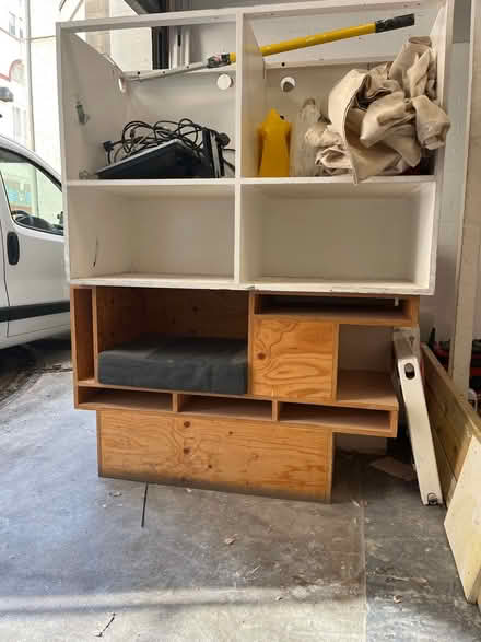 Photo of free Chair with built in storage (Great Portland Street W1) #1