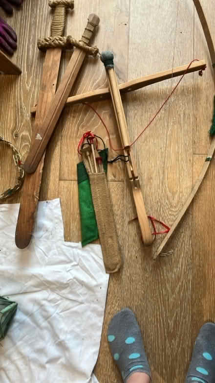 Photo of free Toy swords wooden (Beauchief S8) #1