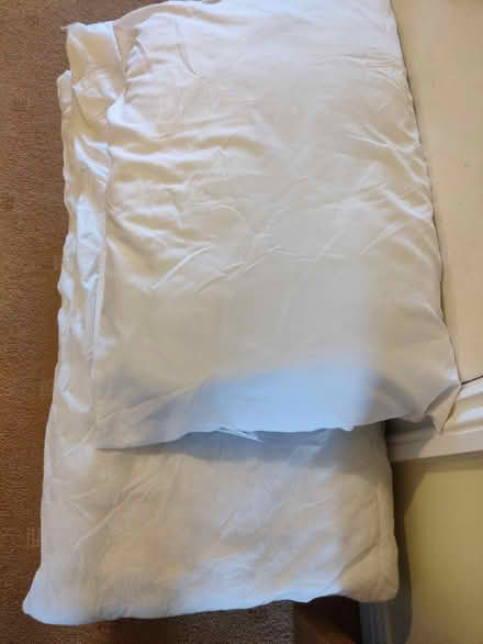 Photo of free Double Duvet and pillows (Stonehouse) #1