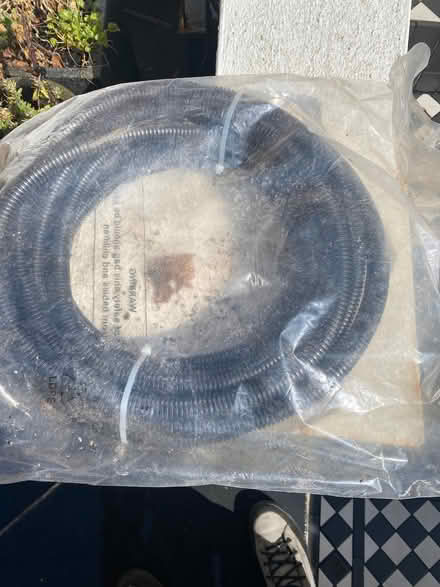 Photo of free Black flexible corrugated tubing (Temple Street OX4) #1