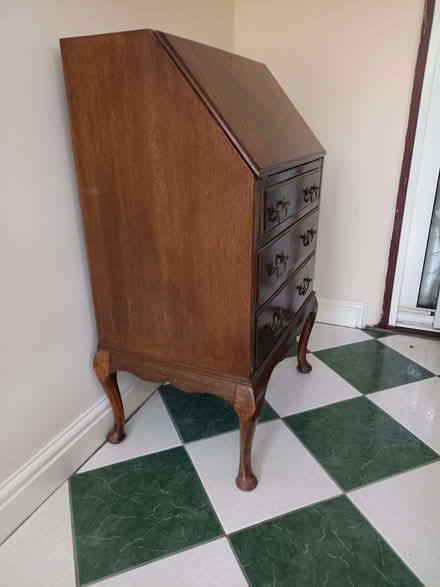 Photo of free Mahogany Bureau (Alfrick WR6) #1