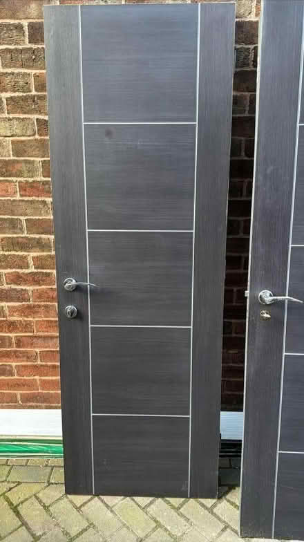Photo of free 5 x Pre finished grey doors (Cheadle SK8) #3