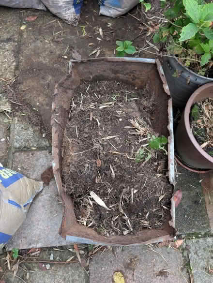Photo of free Metal planters (East Finchley N2) #4
