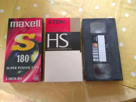 Photo of free 3 x VHS Tapes (Croham CR2) #1