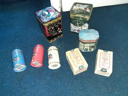 Photo of free Old tea tins (South Croydon, Greater London) #1