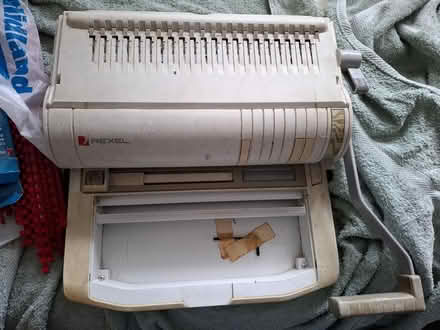 Photo of free Rexel machine (Benhall GL51) #2