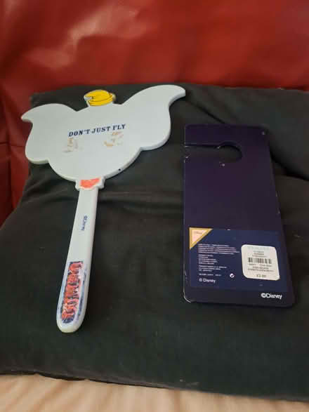 Photo of free childs dumbo hand mirror & nap queen door plaque (Marton Bank FY3) #3