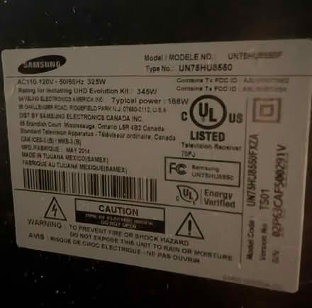Photo of free Samsung TV (Brentwood) #3
