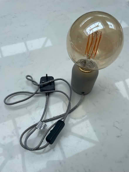 Photo of free 2 Oliver Bonas lamps with Tala bulb (KT11) #1
