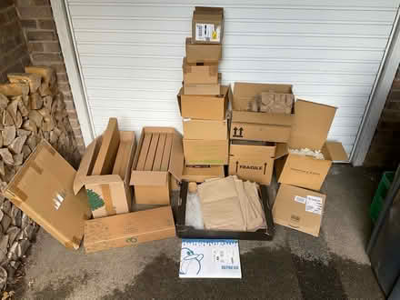 Photo of free Assorted boxes and packaging (Worlds End Burgess Hill) #1