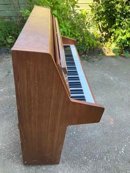 Photo of free Upright Kemble piano and stool (CW8 3PE) #3